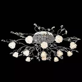 Светильник Галоген 80007/13 хром/синий+красный+фиолетовый G4 13х20вт