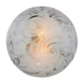 светильник настенно-потолочный рс-023 иней гл. (д.300)