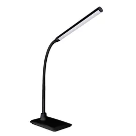 светильник настольный camelion kd-792 с01 led 230в 6вт 4000к черный сенсорн.вкл