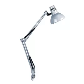 светильник настольный kd-312 c03 серебро 60w, e27