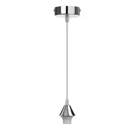 Светильник подвесной PND.105.01.01.CH хром Е27 1х75Вт