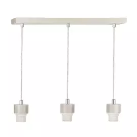 Светильник подвесной PND.123.03.01.001.BW белый Е27 3х75Вт