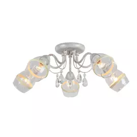 светильник потолочный escada 547/5pl e14*40w beige point gold