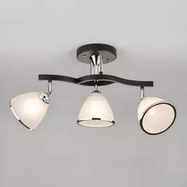 Светильник потолочный Eurosvet Ontario 9612/3 Е27х3х40Вт хром/венге