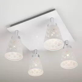 Светильник потолочный Eurosvet Snowy 20060/4 G9х4х40Вт белый