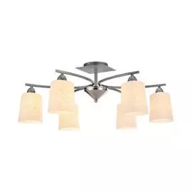 светильник потолочный freya ciclo fr5117cl-06ch е14 6x40вт ip 20 хром