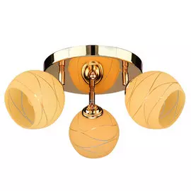 светильник потолочный россвет рс16300 fg/3c е27х3х60вт