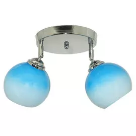 Светильник потолочный РОССвет РС20775 CR/2C Е27х2х60Вт