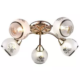 светильник потолочный россвет рс21213 fg/5c е27х5х60вт