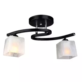 светильник рс19260 bk+cr/2c