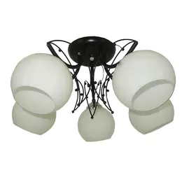 светильник рс20509 bk+cr/5c