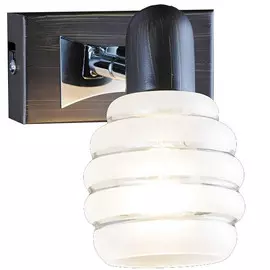 Светильник-спот 72804/1 хром/венге