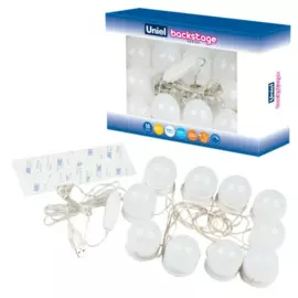 светильник светодиодный uniel 8вт 220в 3000к 500лм 45мм ip 20 с диммером