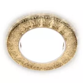 Светильник точечный Ambrella light Gx53 G301 CL/WW Белый GX5.3 1х3Вт