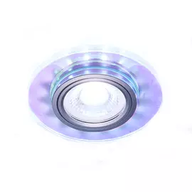 Светильник точечный Ambrella S213 WH/MR16+3W LED WHITE хром/мат.