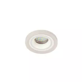 светильник точечный эра dk90 wh gu5.3 50вт ip20 белый б0054358