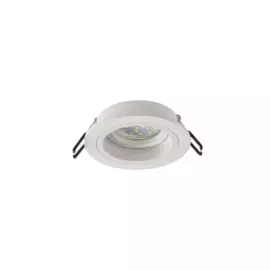 светильник точечный эра kl84 wh gu5.3 50вт ip20 белый б0054346