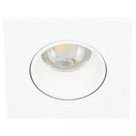 светильник точечный эра kl90-1 wh gu5.3 11вт ip20 белый б0054370