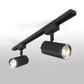 Светильник трековый Rutero GU10 MRL 1002 черный, однофазный
