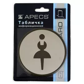 Табличка Apecs SP-02-INOX