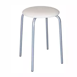 табурет гамма круг металлик/аэро бежевый с6.00.11