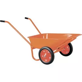 Тачка садово-строительная ТСО2-02-01, крашен., 2 цельнолит. колеса, 120кг, 90 л, Россия