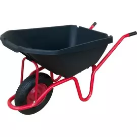 тачка строительная 120 л, одноколесная усиленная