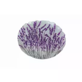 тарелка 21см "лаванда" akcam маленькая стекло 15714