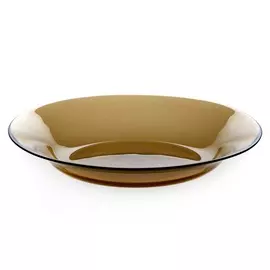 Тарелка 22см из закаленного стекла INVITATION BRONZE 10331SLBZ