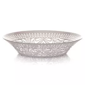 тарелка глубокая из закаленного стекла 220мм pasabahce бохо 10335slbd43