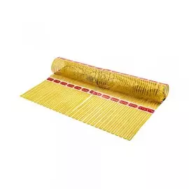 теплый пол нагревательный мат 1,0кв.м (1,0*1,0м) ленточный, 150вт, квадрат тепла