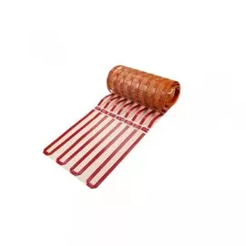 теплый пол нагревательный мат 2,8кв.м (5,5*0,5м) ленточный, 420вт, квадрат тепла