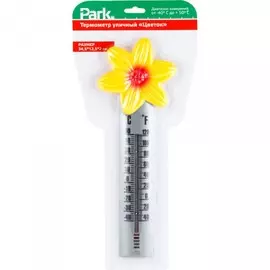 термометр уличный цветок