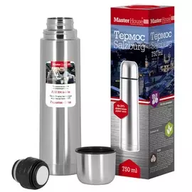 термос 750мл мастер хаус нерж.сталь 60061