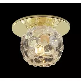 Точечный светильник MaxLight Crystal 10 Gold