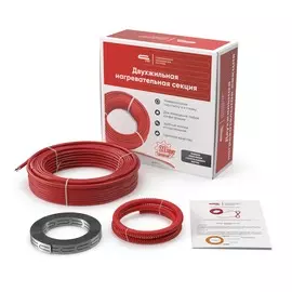 тёплый пол кабельный 23м, 400вт (s=2,0м2) кс-400, стн