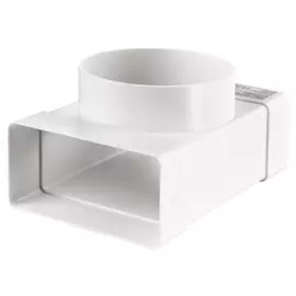 тройник т-образный соединительный пвх 55*110/100мм, 531р, vents