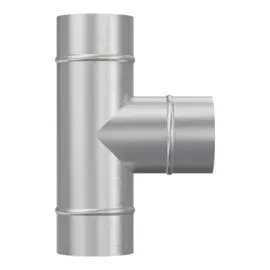 тройник вентиляции, круглый, оцинкованная сталь, 150мм, 150tpg, era pro