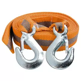 Трос буксировочный 5,0т капрон /2 крюка/ 5м, в пакете STELS 54375