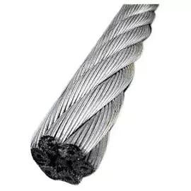 Трос стальной для растяжки DIN 3055 6,0мм 15м накл. Tech-Krep