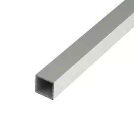 труба алюминиевая квадратная, 25 х 25 х 1,5 мм, длина 2 м