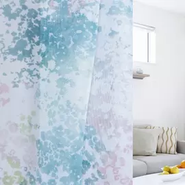 Тюль 43843 3.0х2.7м вуаль, голубой