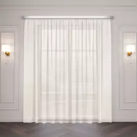 тюль аветрана 107287 3х2.6м сетка молочный