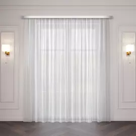 тюль латина 107302 3х2.7м органза белый