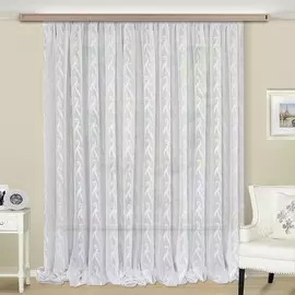 тюль нуар 96425 4*2,7см серебро