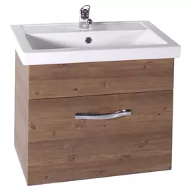 тумба напольная с раковиной asb-mebel анкона 60 см (9755)