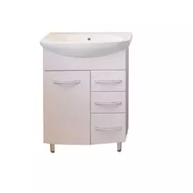 тумба напольная с раковиной asb-mebel грета 60 см (9938)