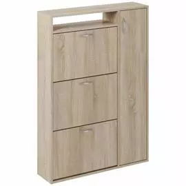 тумба для обуви так 876х225х1236 дуб сонома