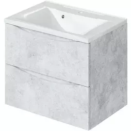 Тумба Итана Мишель 65 (бетон голубой)