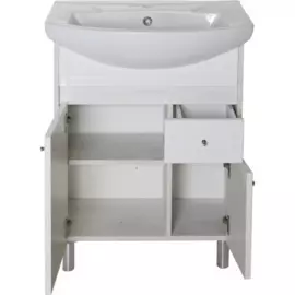 тумба напольная с раковиной asb-mebel орхидея 60 см (11547)
